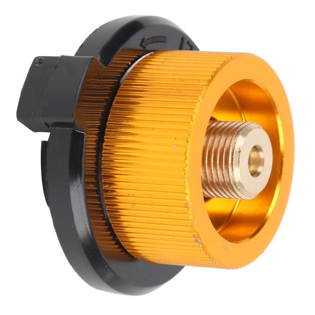 Camping Stove Butane Gas Adapter for Long Gas Tank Adapter to Convert Lindal Type Valve Output