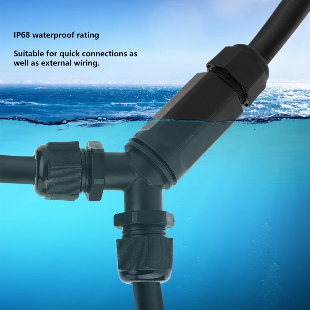 LED-Kabelverbinder 3-Wege 3-adrig Y-Typ Drahtstecker Drahtadapter Kabelverbinder Elektrischer Klemmenblock