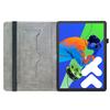 Pro Lenovo Tab P12 Pro 12.7 2025/Xiaoxin Pad Pro 12.7 (2025) Kožené pouzdro s potiskem, stojánek, obal na tablet se sloty na karty