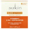 Glow Active-C, Vitamin C 2-In-1 Exfoliator, 50 Ml (1.69 Fl Oz)