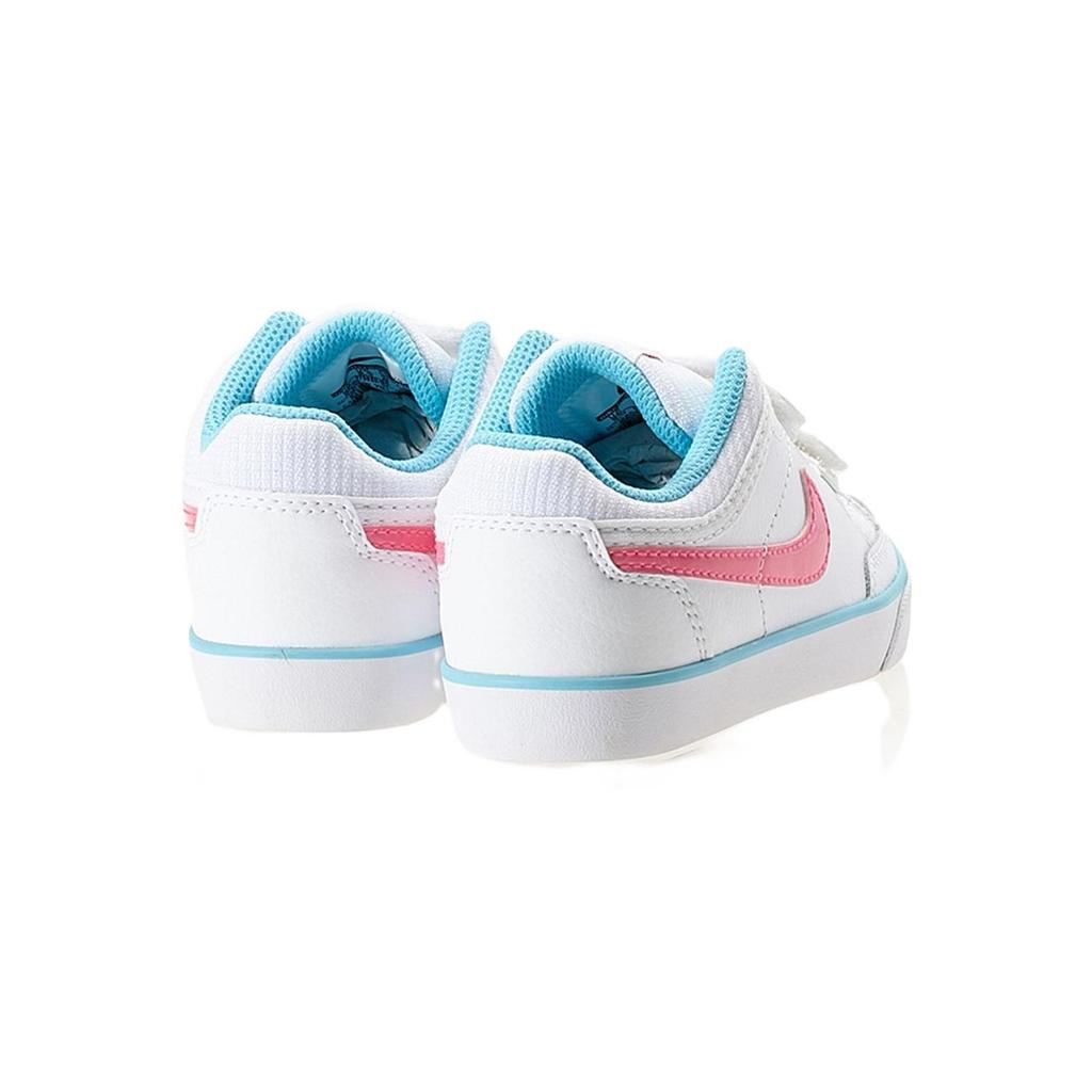 Nike Capri 3 Ltr Casual Low-Top Sneakers Baby Sneakers White Blue 579953-104