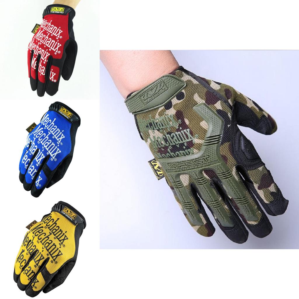 Rękawice Taktyczne Mechanix Wojskowe Rowerowe Wyścigowe Sportowe Gra Paintball Mechanik Wojskowe Wytrzymałe Wygodne Dopasowanie