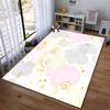 Colorful Swirl Cloud Pattern Rug Non-slip rug suitable for living room and bedroom sofas