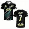 Minutes Maillot T-shirt Summer Symbol Youth Streetwear Boys Tees Breathable Quick-drying Training Shirts Sports Jerseys Unisex Style