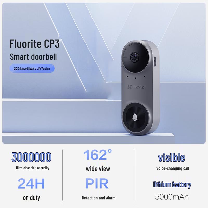 EZVIZ CP3 Pro Smart Peephole Doorbell