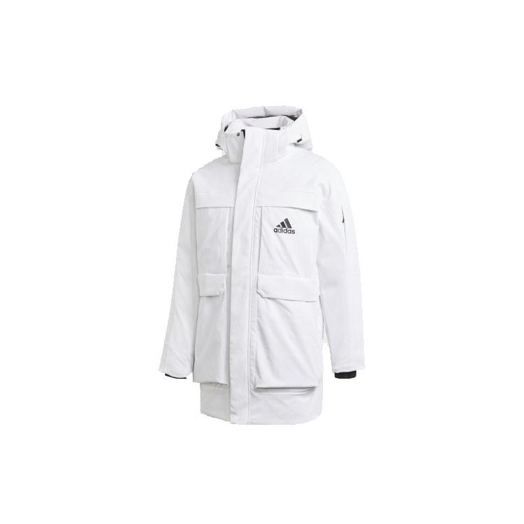 Пуховик Adidas Унисекс Белый GN9838 M