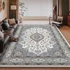 European High-end Luxury Carpet Living Room Sofa Rug Home Decoration Large Bedroom Vintage Persian Rug Non-slip Coffee Table Mat