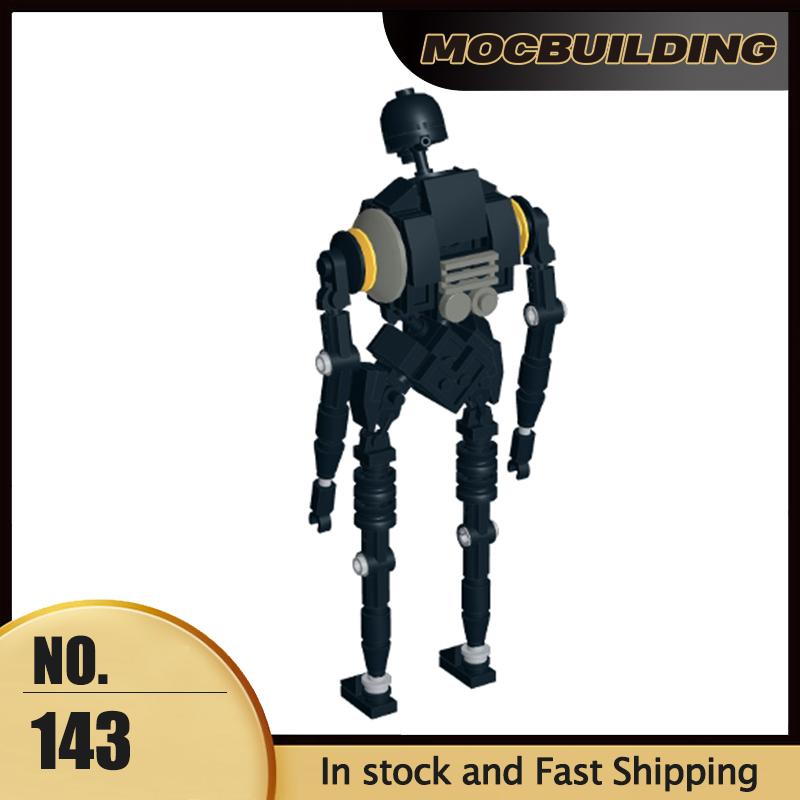 MOC Space Movie Series Robot Model Building Blocks DIY Assembly Bricks Creative Ideas Toys Collection Display Christmas Gifts