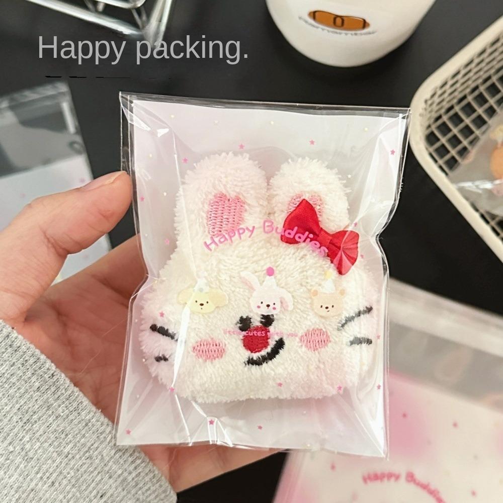 50PCS Self Adhesive Candy Gift Bags Cute Animal Cookies Baking Packaging Bag  Party Decor