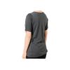 Nike Solid Color Logo Print Loose Round Neck Short Sleeve T-Shirt Women Tops Gray 938439-010