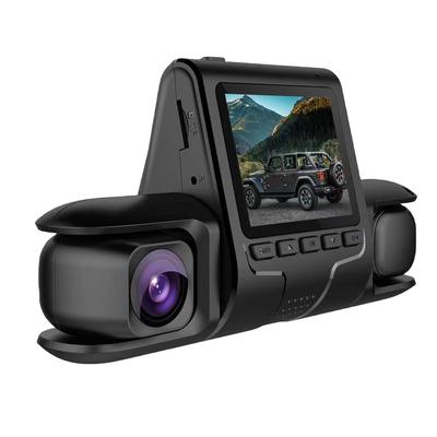 Φακοί 3 κάμερας DVR αυτοκινήτου 3 καναλιών Dash Cam HD 1080P Dash Camera Dual Lens Dashcam Video Recording 24H Parking Monitoring Dashcam
