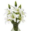 Hill Interiors Madonna Lily Artificial Flower Spray