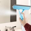 3in-1 Silicone Shower Squeegee Wiper Hand-held Spray Window Wiper With Nozzle Watering Can Bathroom Mirror Glass Cleaning Tool