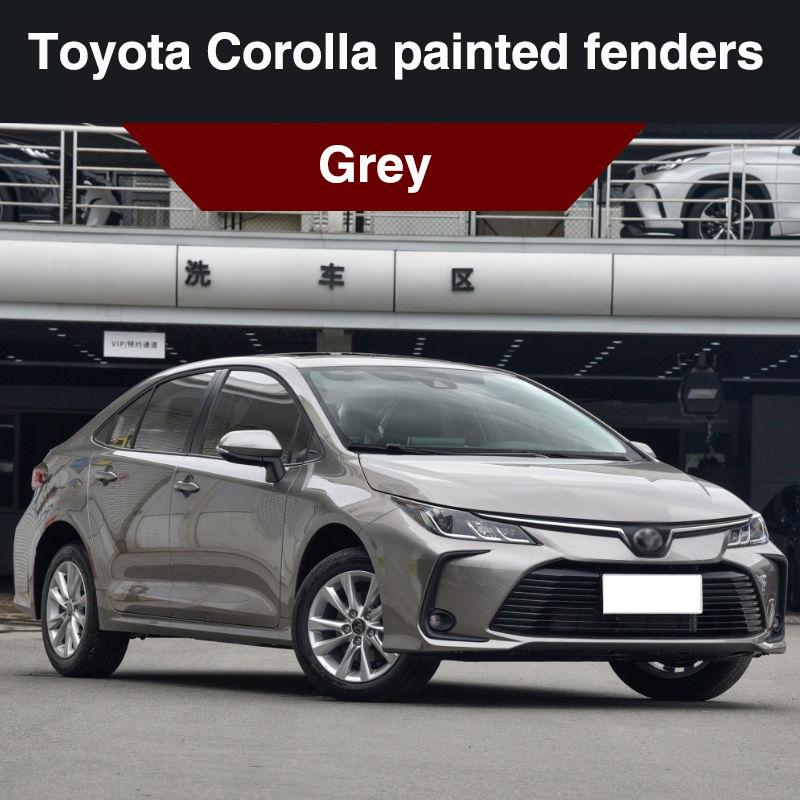 

Для Toyota Corolla Аксесуари E210 ~2023 4x Автомобільні крила Випічка Фарба Бризковики Захист крил Бризковики від бризок сірий