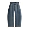 NVG.YOUNG Men's Loose Fit Curved Denim Jeans