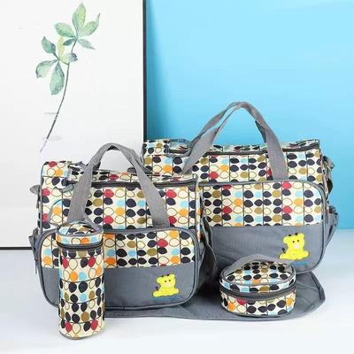 Multifunktionales Mama-Taschen-Set: Fünfteilige Tasche für die Zeit vor der Geburt und zur Aufbewahrung für Mütter und Babys