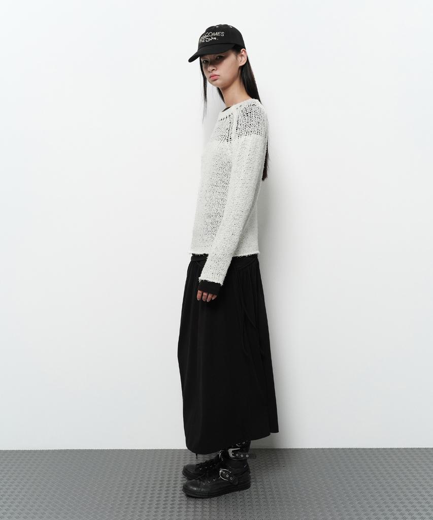 Daiaegeuneol Netting Mixed Knit (Ivory)