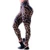 High-Waist Yoga-Hose mit Leopardenmuster - Elastische, Hüfthebende, Skinny Lauf-Tights für Damen