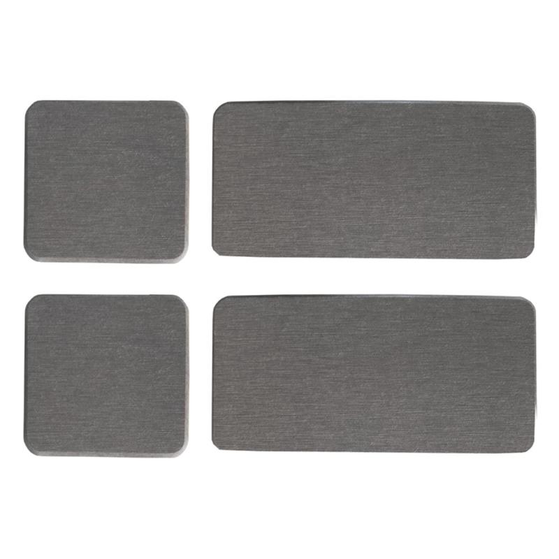 4Pieces Quick Drying Soap Tray Kitchen Soap Dish Water Absorbent Diatomite Coaster Suitable for Bathroom and Kitchen