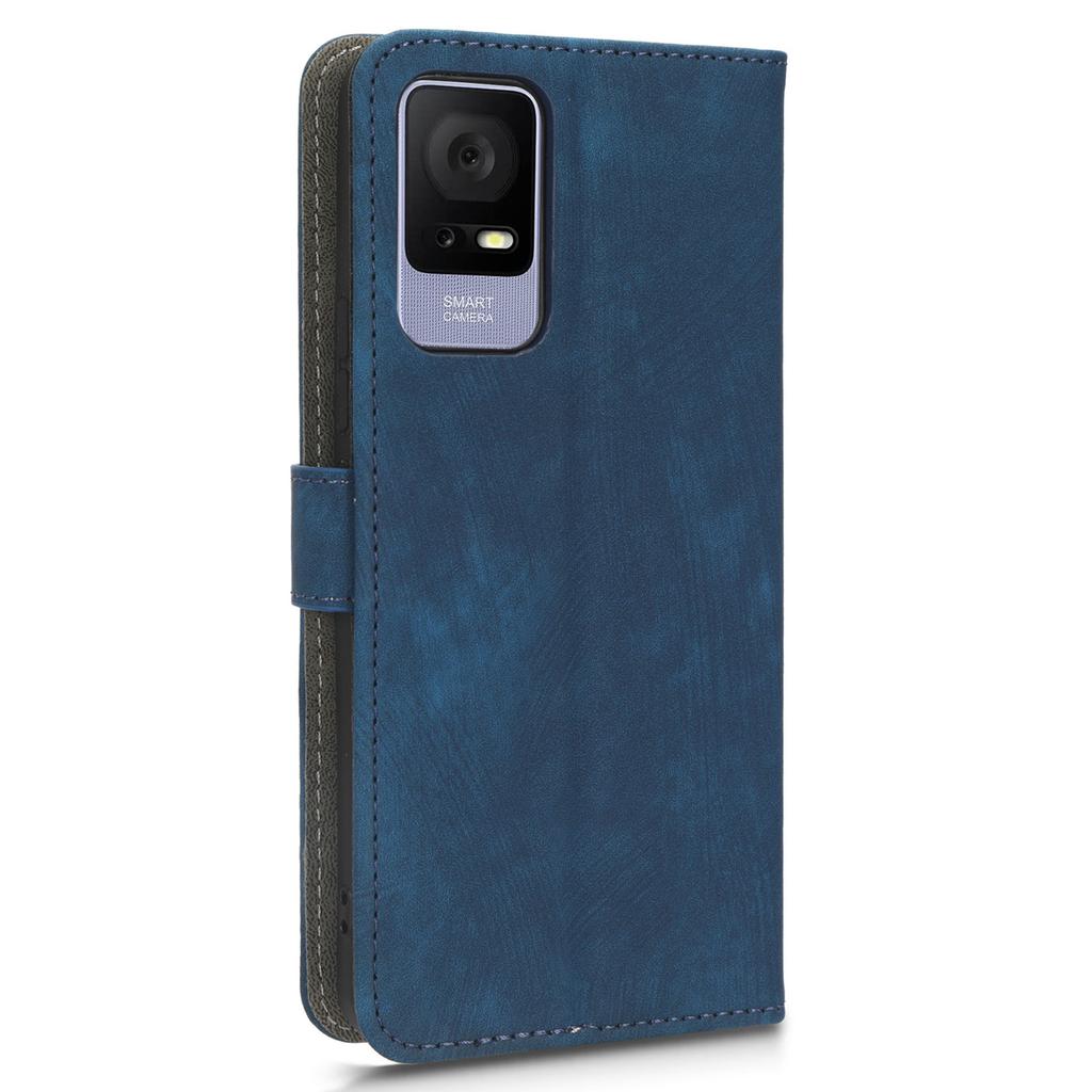 Für TCL 405 T506D/406/408 Telefon Lederhülle RFID-Blockierung Ständer Brieftasche Handyhülle