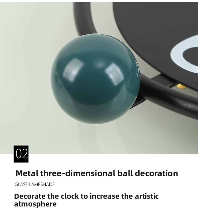 BEPAN Wall Clock, Living Room, Home Fashion, Creative High-end, Simple, No Punching, Silent Clock, Home Decoration
