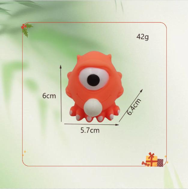 

Праздничные виниловые игрушки-антистресс в виде животных для международной торговли: Веселые, хитрые щипки и выдувание пузырей на Рождество и Хэллоуин