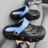 22 Comfortable Two Wear Sandals Summer Travel Breathable Sandals Non-slip Beach Shoes Walking Shoes Straight Hair