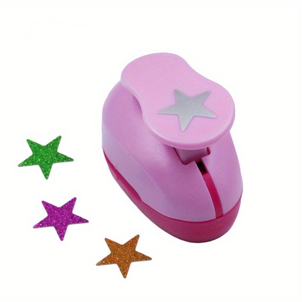 

1 шт., случайный цвет ракушки, форма звезды, дырокол, резак для бумаги, скрапбукинг, школьный дырокол, инструмент для тиснения 15mm
