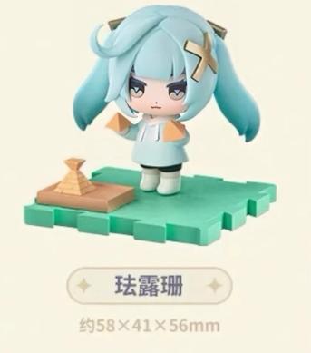 Genuine Genshin Impact Blind Box Childlike Dreams Treasures Anime Figure Mystery Amber Kaeya Barbara Ornament birthday gifts Random Trendy Surprise