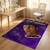 Covor personalizat din catifea de cristal, Nume personalizat imprimat Travis Scott, Covor pufos pentru decor interior casă