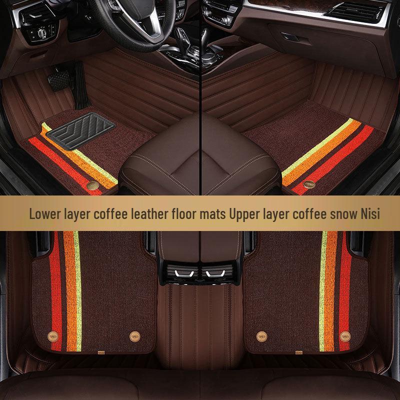 Honda CRV 24-Model Fully Enclosed Genuine Leather Floor Mats (10/22/16)