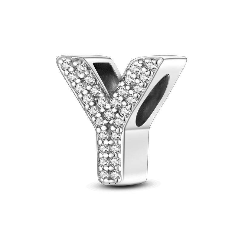 

26 Alphabet Charms A-Z Metal New Make your own Accessory Making Beads Accessories Ideal for Original Bangle Bangle Elegant Fashion Beautiful Lovely