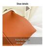 European & American Lychee Pattern Retro Shell Bag: 2026 Versatile Simple Shoulder & Chain Handbag for Women.