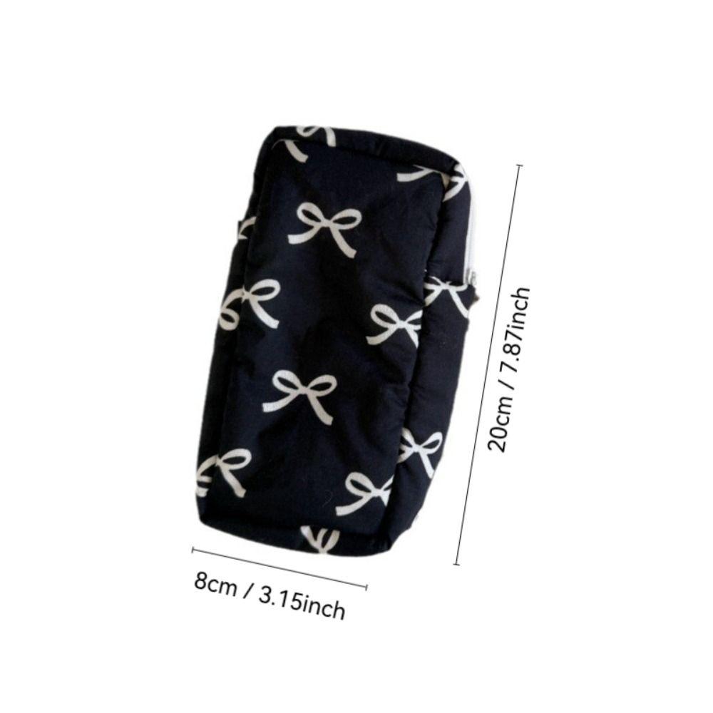 Bowknot Pencil Case Multi-function Stationery Bag New Pen Bag