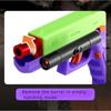 Laser Version Dual-mode Shell Ejection G17 Pistol Blaster Automatic Radish Gun Soft Bullet Toy Gun CS Shooting Weapons for Kids