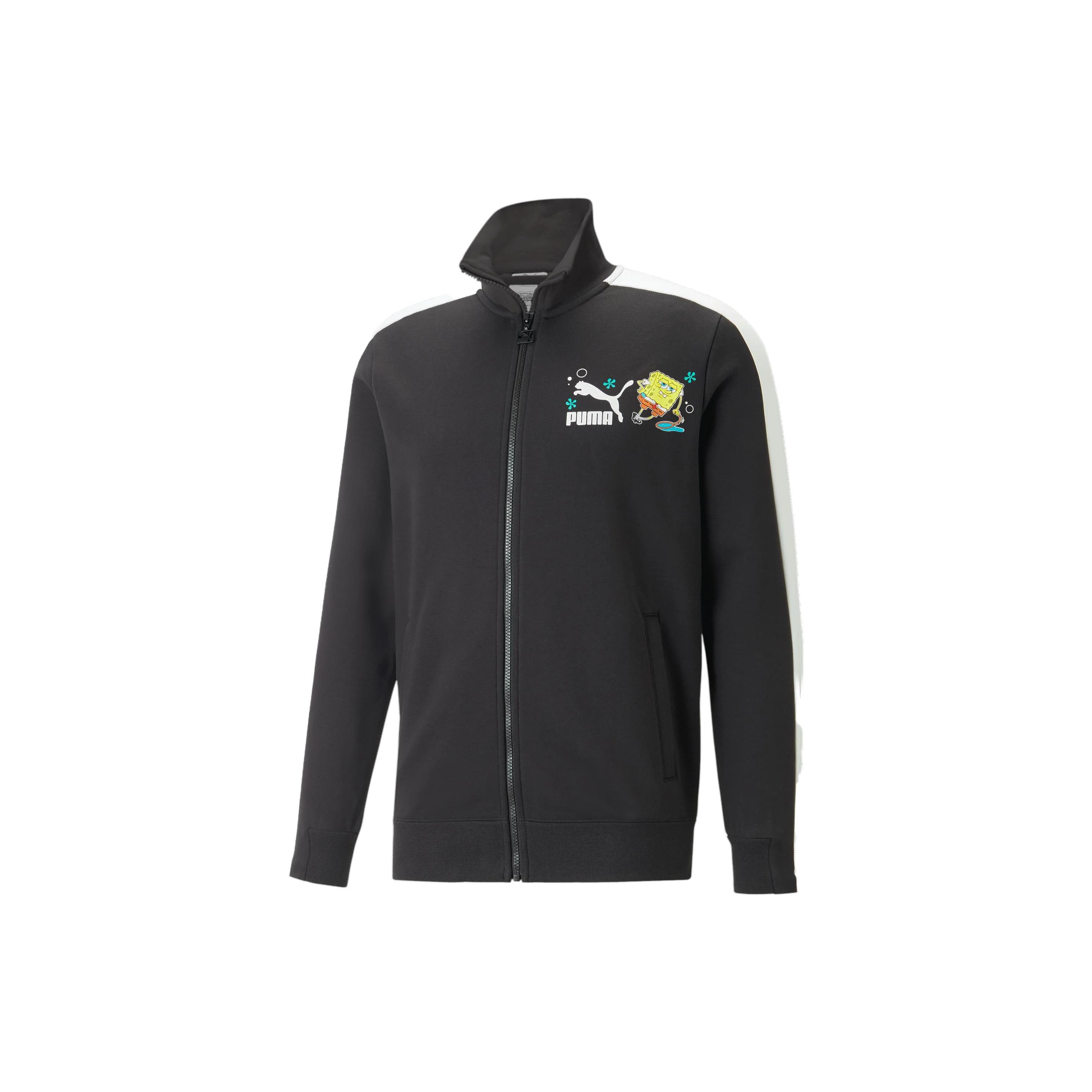 

New PUMA X SPONGEBOB Jackets Unisex Black 538961-01 M