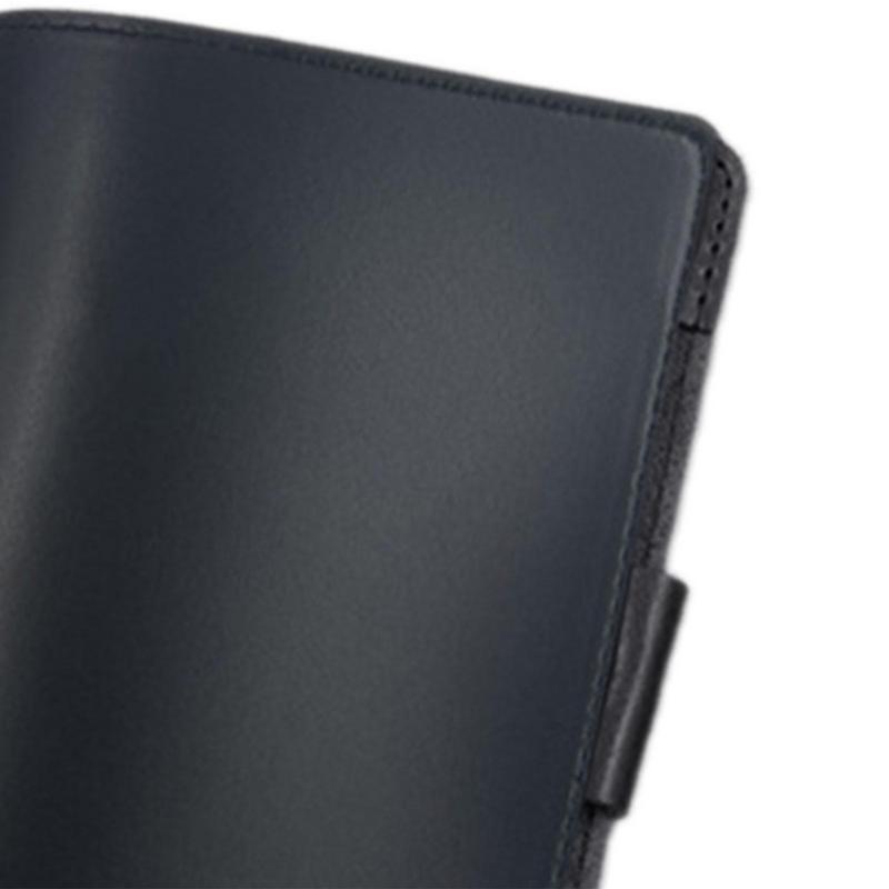 Golf Scorecard Hülle Scorekarte Golf Buch Track Sheet Hülle Yardage Halter PU Tragbarer Golf Scorekartenhalter Sport Zubehör