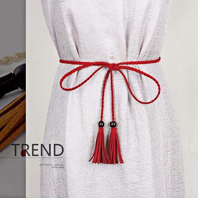 Accessories Bohemian DIY Ethnic Style Belts Women Waist Chain Waist Rope Braided Tassel Belt