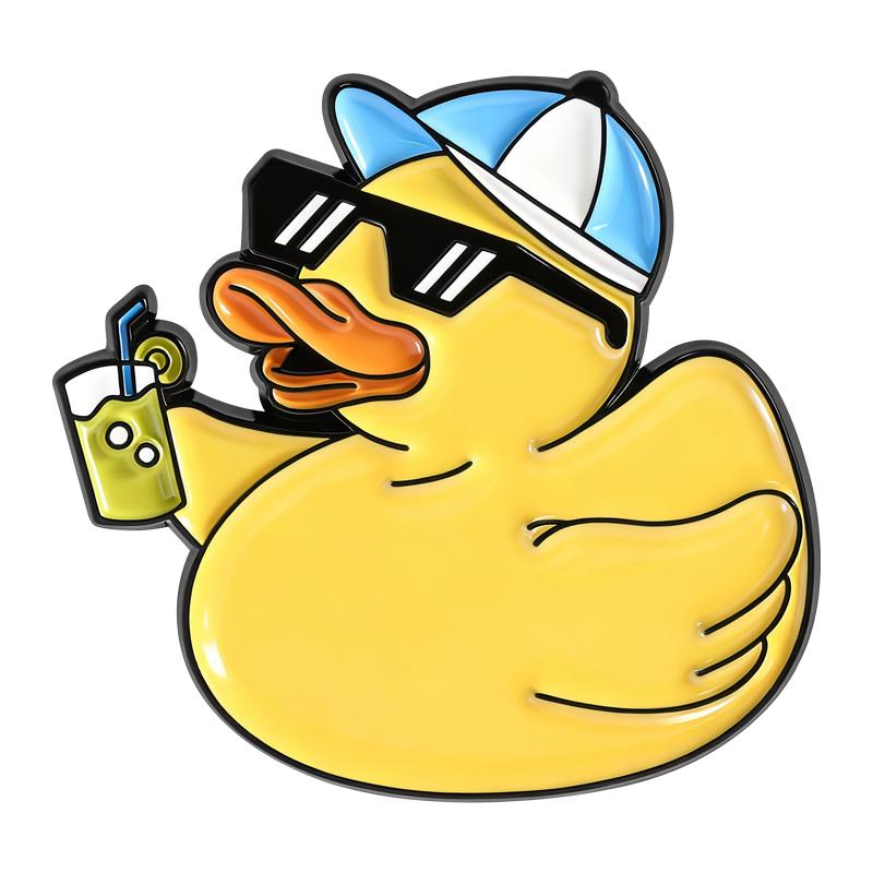 

Милые Утята Праздники Эмалевые Значки Утка Летняя Атмосфера Океан Пляж Броши Значки на Лацкан Мультяшные Животные Ювелирные Изделия Подарок для Друзей