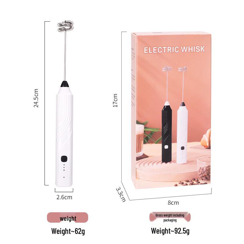 Abay A86 Wireless Egg Beater and Milk Frother