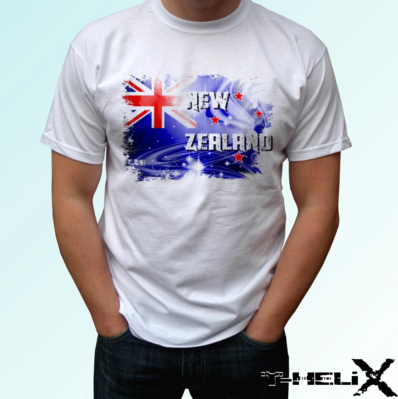 

New Zealand - white kids boys T-Shirt top country flag design s s kids & baby 110