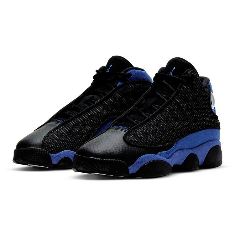 (GS) Air Jordan 13 Retro 'Hyper Royal Black' Kinder 884129-040