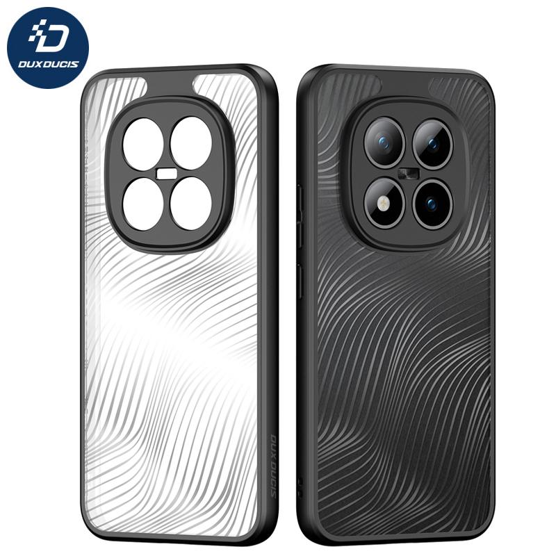 

For Xiaomi Redmi Note 15 Pro 5G Note15 Pro Plus DUX DUCIS Aimo Shockproof PC+TPU Flowing Line Matte Anti-fingerprint Cover Redmi note 15 Pro 5G