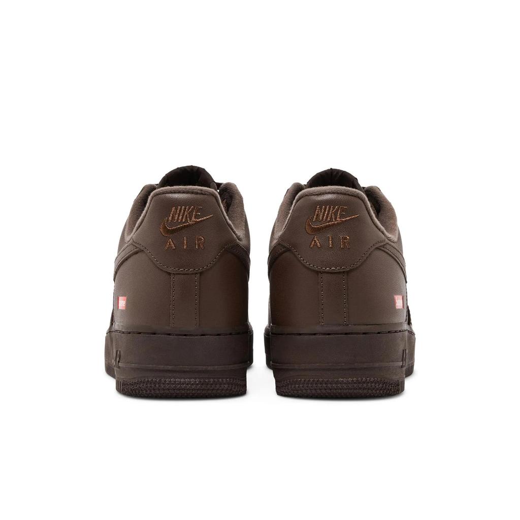 Nike Air Force 1 Low 'Box Logo - Baroque Brown' (Unisex) Baroque Brown / Baroque Brown / Baroque Brown Skate Shoes CU9225 200