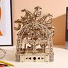 3D Ferris Wheel Hand-Crank Puzzle - Creative Educational Toy & Desktop Ornament for Kids