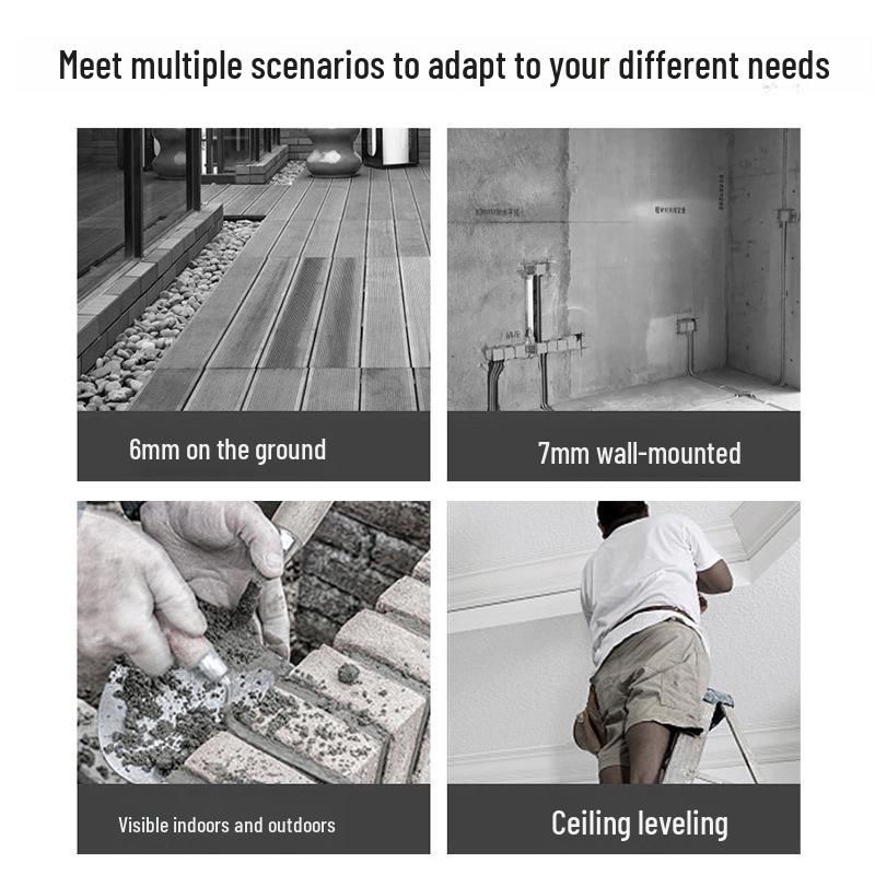 Yajin 16-Line High-Precision Green Laser Level for Wall and Ground, Outdoor-Ready.