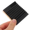 200 Pcs Anti Slip Silicone Grips For Wooden Hangers Non Skid Strips Clothes Rack Sticker Travel Hanger Clothing Display Holder