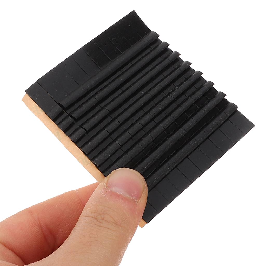 200 Pcs Anti Slip Silicone Grips For Wooden Hangers Non Skid Strips Clothes Rack Sticker Travel Hanger Clothing Display Holder