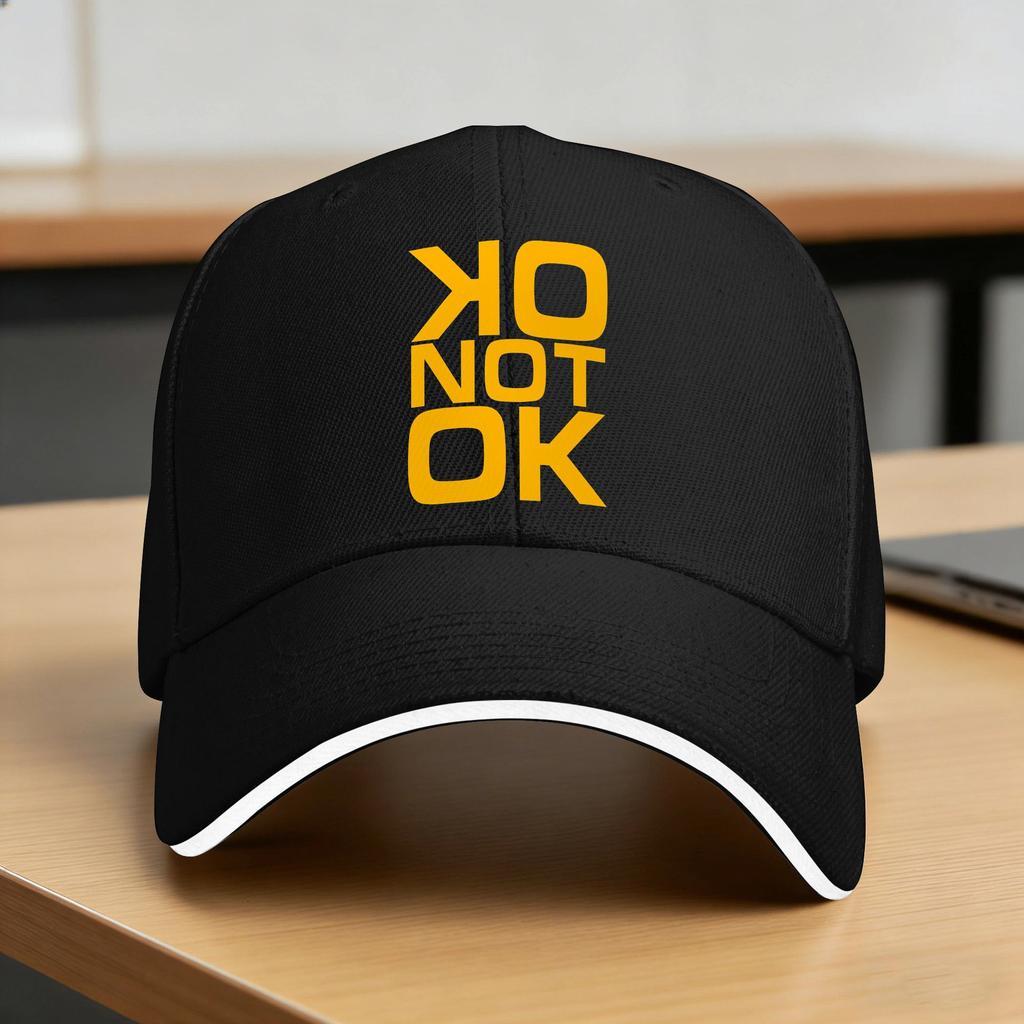 Radiohead Band OK Baseballkappe Fitted Retro Hip Hop Hüte Sommer FeUnisex Unisex Jagd Camping Baseballkappen