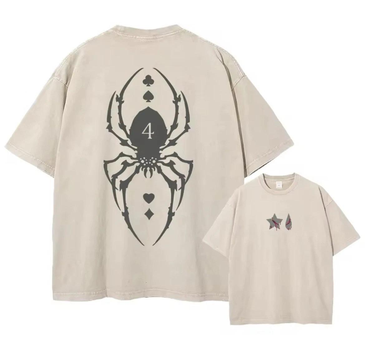 Anime Hunter X Hunter Print T-shirt Men TShirt Hisoka Phantom Troupe S